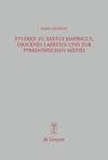 book: Studien zu Sextus Empiricus, Diogenes Laertius und zur pyrrhonischen Skepsis