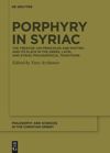 book: Porphyry in Syriac