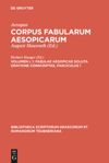 book: Vol. I, Fasc. 1 Fabulae Aesopicae soluta oratione conscriptae