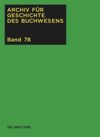 book: Band 78 2023
