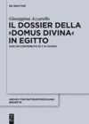 book: Il dossier della "domus divina" in Egitto