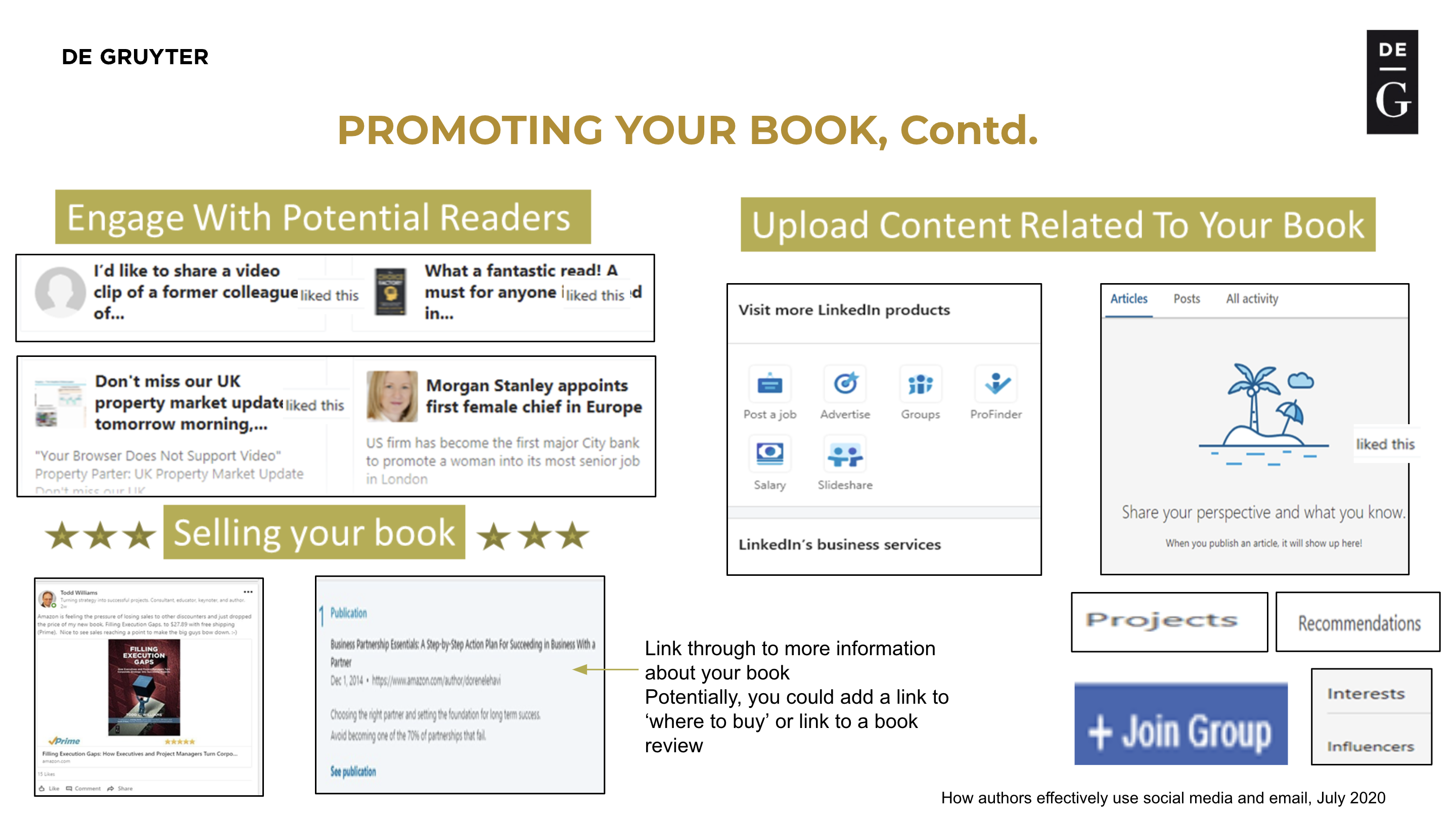 Promoting your book
